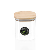 Camden Square Glass Jar Bamboo Lid 800ml