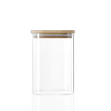 Camden Square Glass Jar Bamboo Lid 1.1L