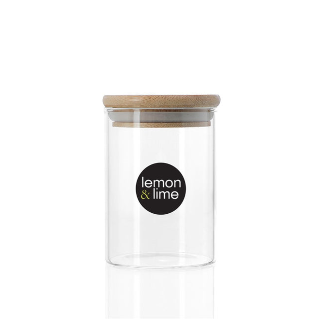 Camden Glass Jar Bamboo Lid 250ml