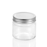 6 Pack Capri Glass Preserve Jar 200ml Silver Lid