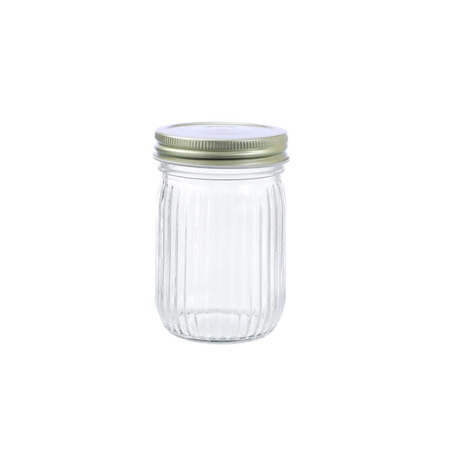 Roma Ribbed Conserve Jar 300ml
