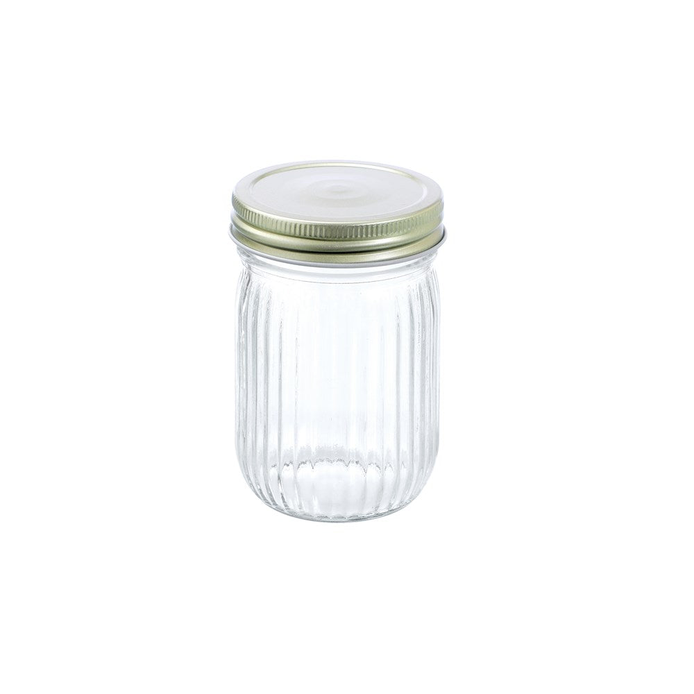 Roma Ribbed Conserve Jar 300ml