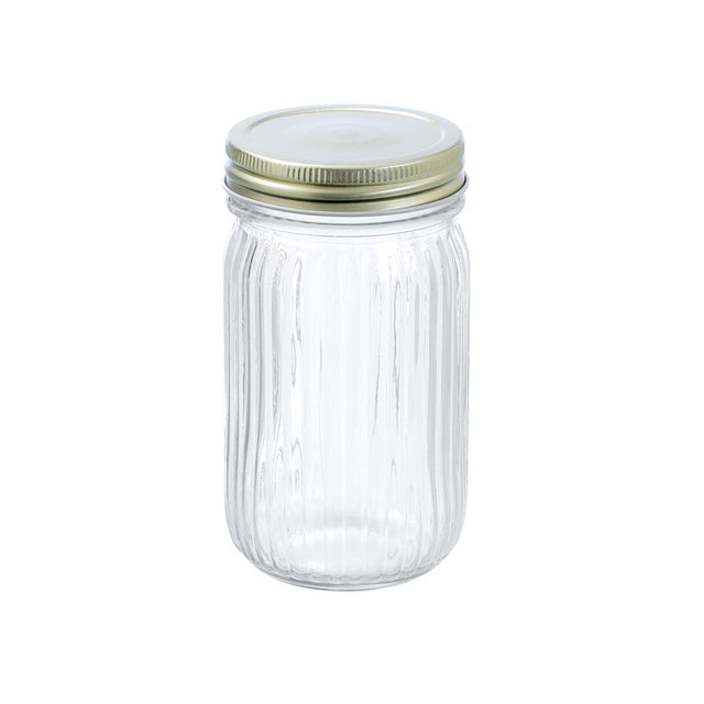 Roma Ribbed Conserve Jar 450ML