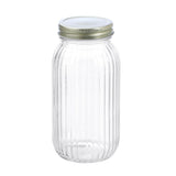 Roma Ribbed Conserve Jar 800ml