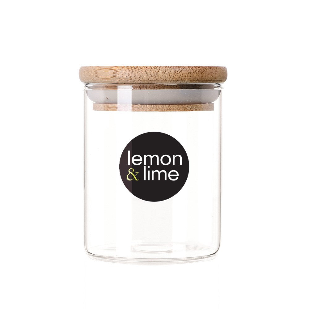 Camden Glass Jar Bamboo Lid 200ml