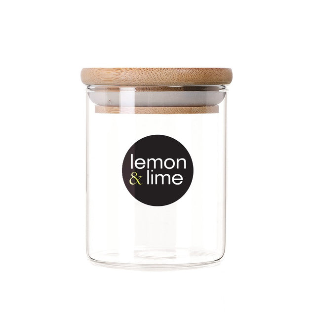 Camden Glass Jar Bamboo Lid 200ml