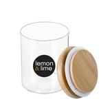 Camden Glass Jar Bamboo Lid 200ml
