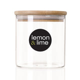 Camden Glass Jar Bamboo Lid 610ml
