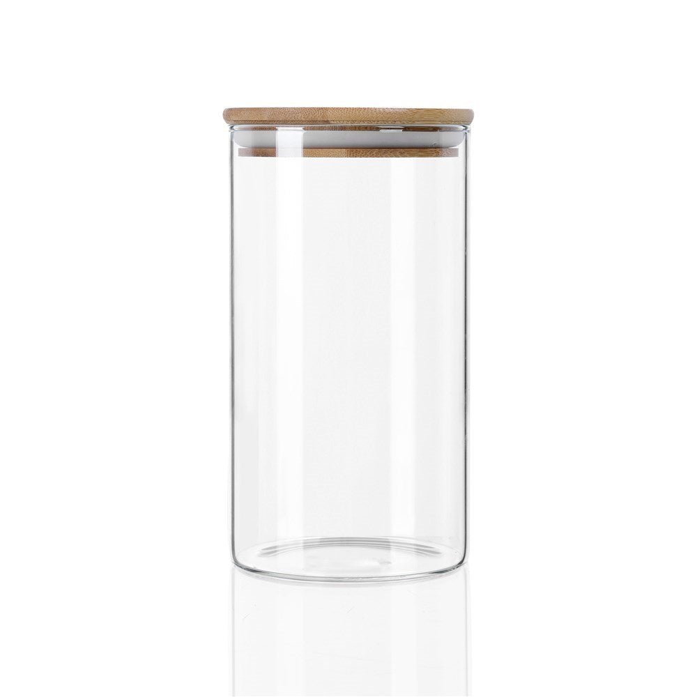 Camden Glass Jar Bamboo Lid 1.2L