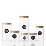 Camden Glass Jar Bamboo Lid 1.2L