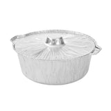 2 Pack Foil BBQ Pot 5.5L 34cm