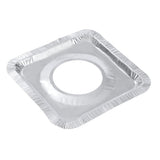 6 Pack Foil Stove Top Covers 22 x 22cm