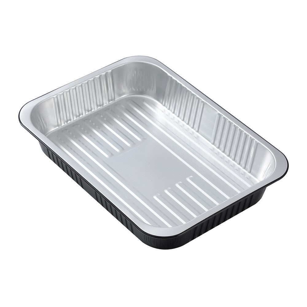 3 Pack Two-Tone Foil Container 37cm x 27cm x 6cm