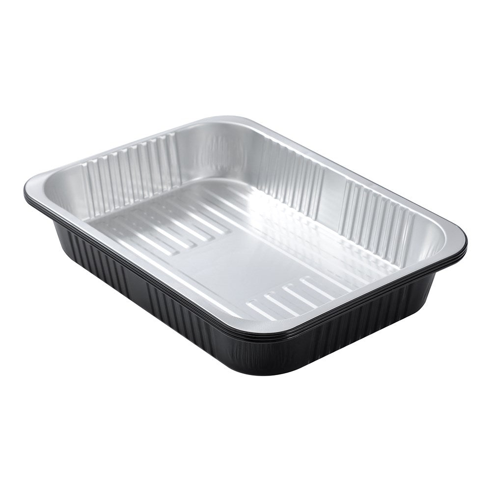 3 Pack Two-Tone Foil Container 37cm x 27cm x 6cm