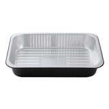 3 Pack Two-Tone Foil Container 37cm x 27cm x 6cm