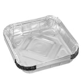 Foil Tray with Lid 25 x 25cm - 10 Pack