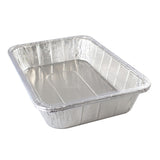 2 Pack Rectangle Foil Tray 37 x 27 x 7cm