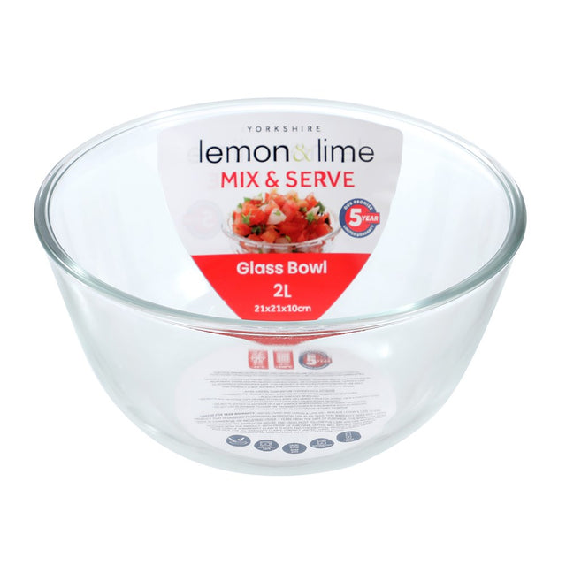 Glass Mixing Bowl 2L