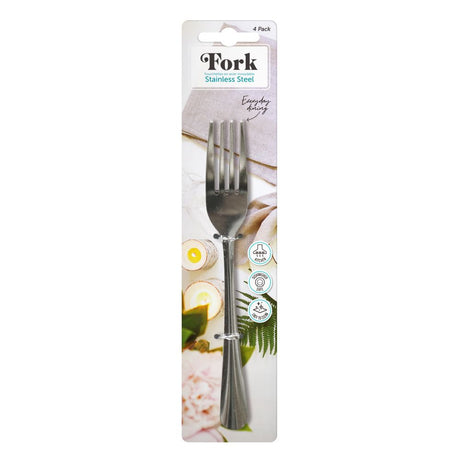 Stainless Steel Forks – 4 Pack