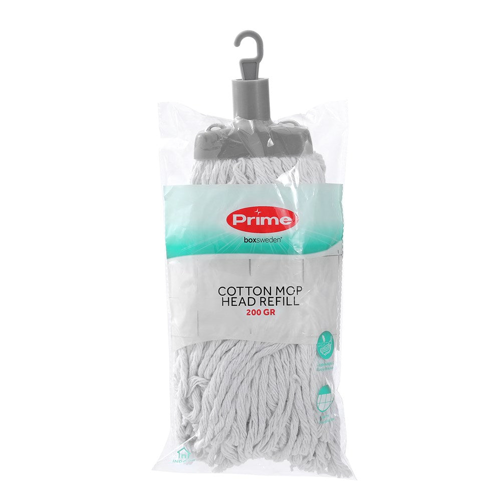 Cotton Mop Refill Head 200g - 2 Assorted
