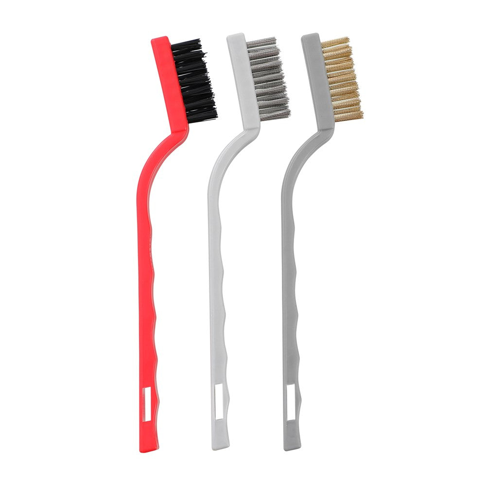 3 Pack Mini Wire Brush Set