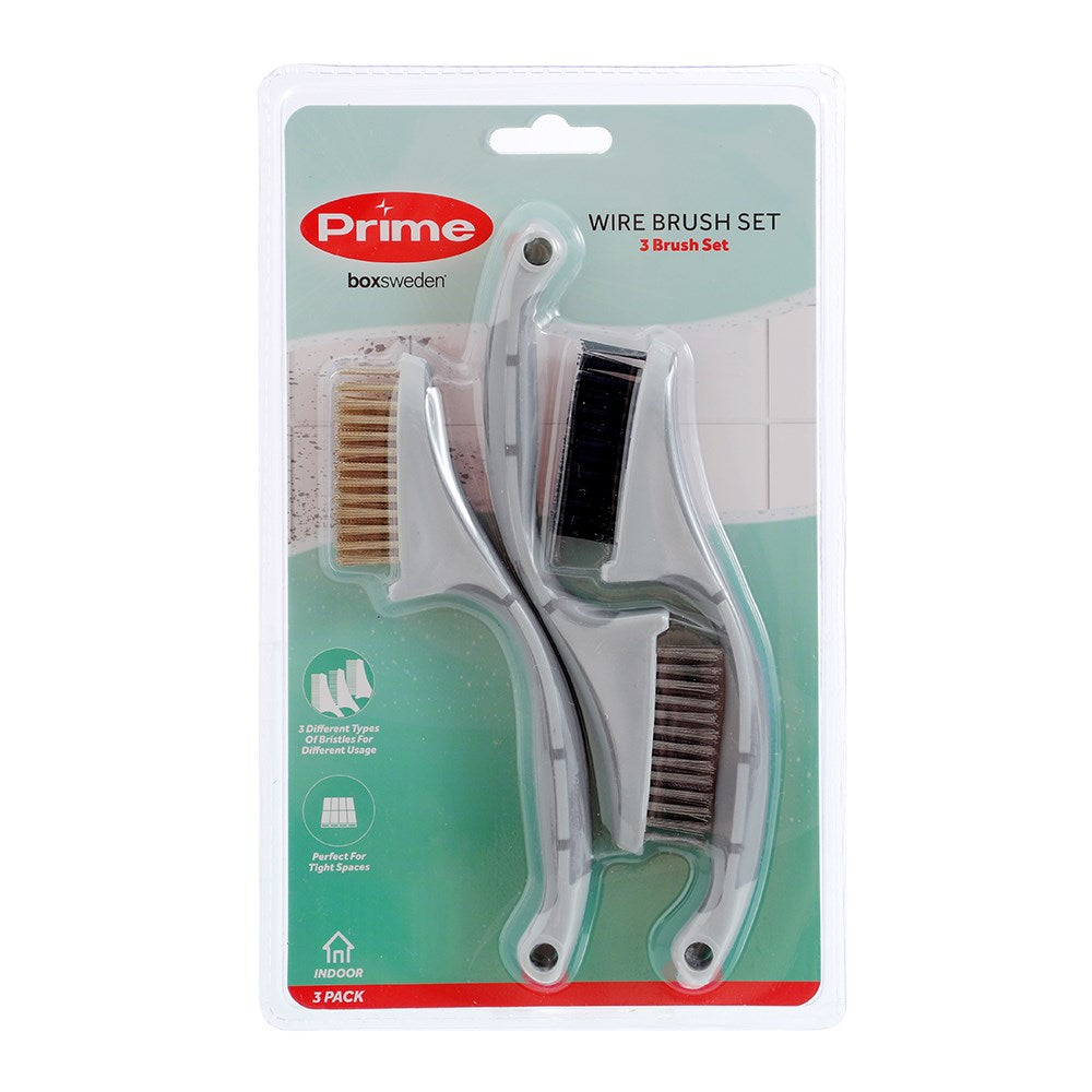 3 Pack Wire Brush Set