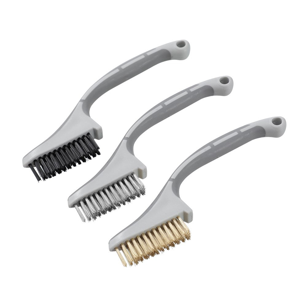 3 Pack Wire Brush Set