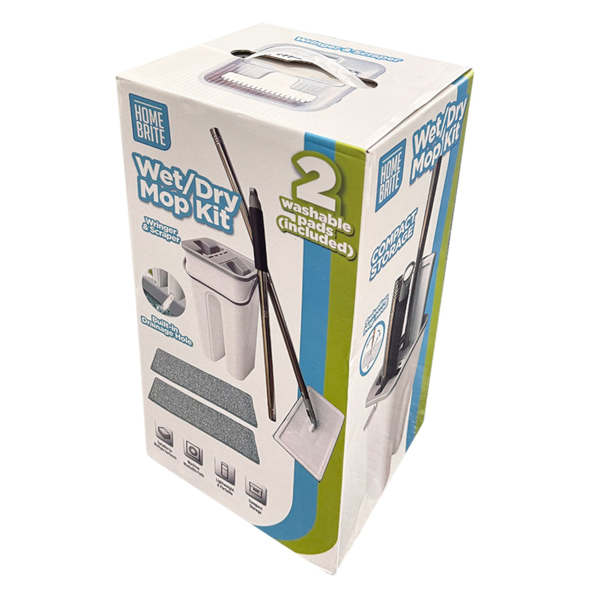 Flat Mop & Bucket Set