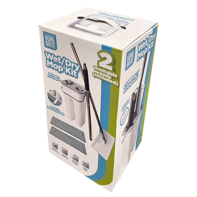 Flat Mop & Bucket Set