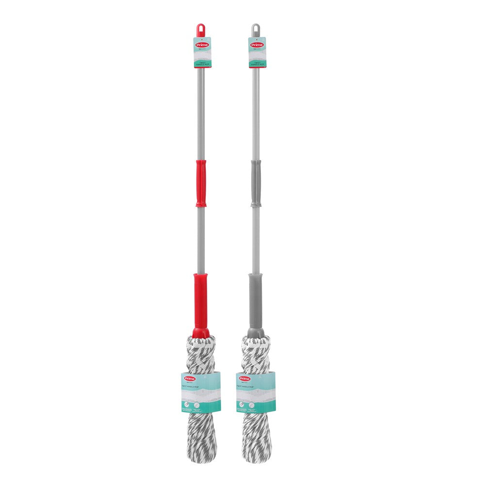 Twist Handle Mop 1.2m 2 Assorted