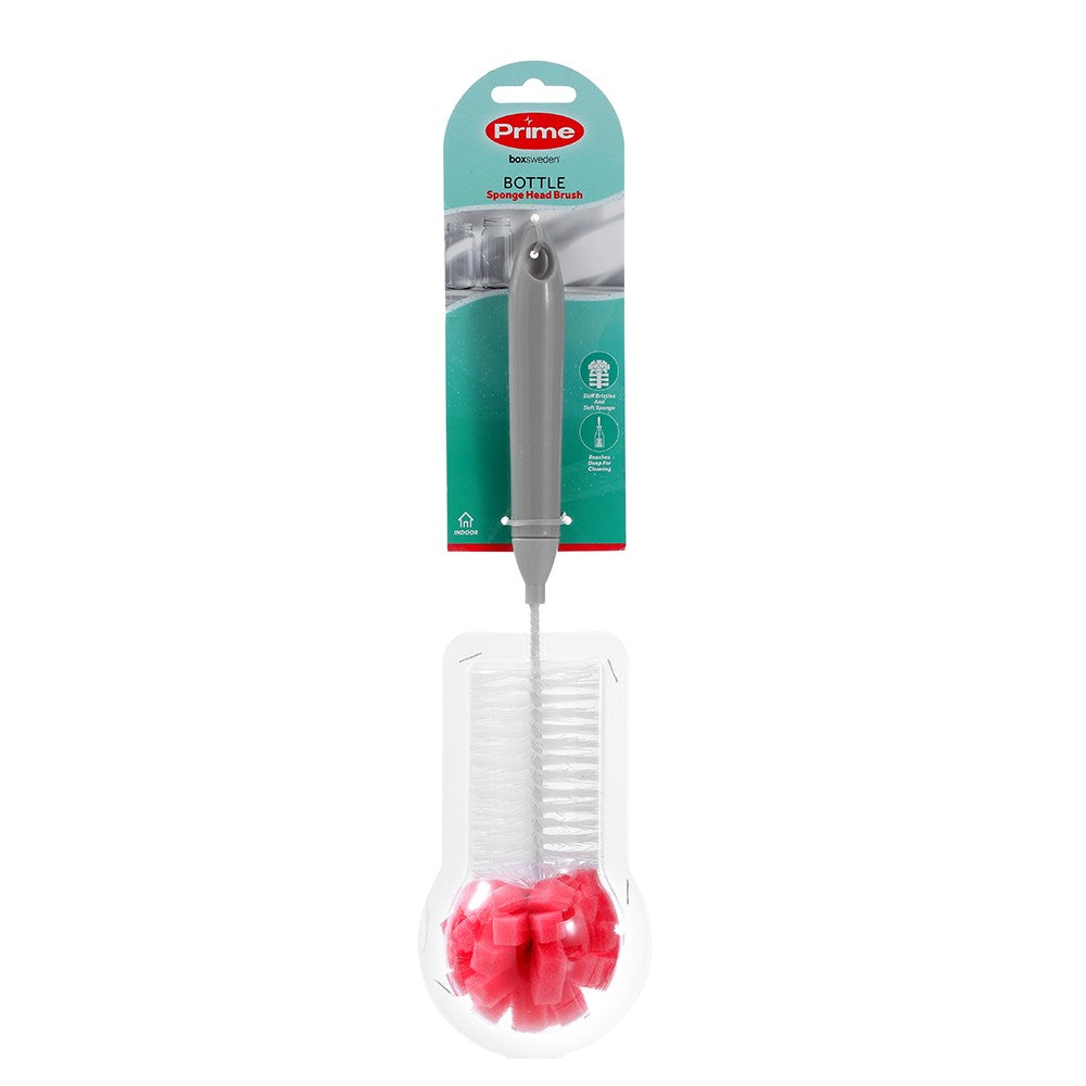 Bottle Brush Sponge Head - Assorted