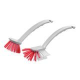 2 Pack Dish Brush with Comfort Grip