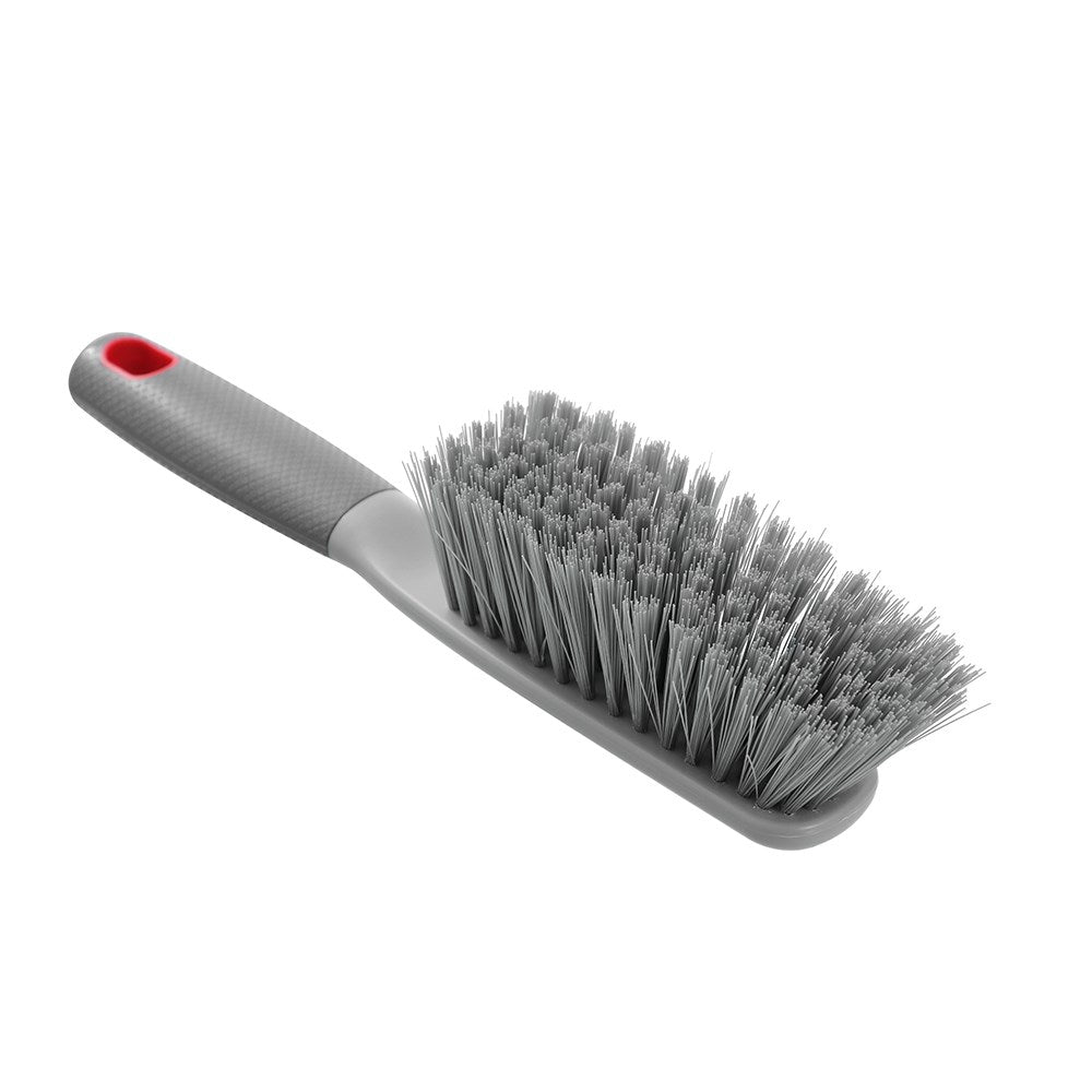 Dustpan and Brush Set with Soft Grip Handle