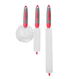 3 Pack Bottle Cleaning Brush Set - Assorted