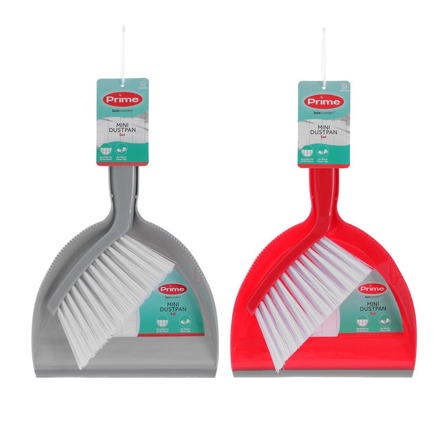 Mini Dustpan Set 2 Pack Assorted