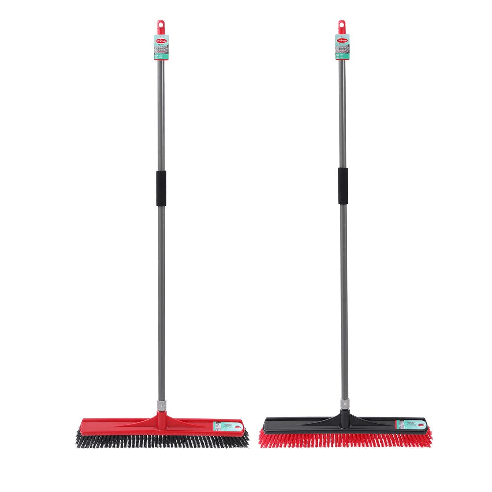 Heavy Duty Outdoor Broom 60cm 2 Assorted