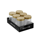6 Pack Roma Ribbed Conserve Jar 300ml