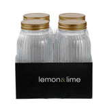 4 Pack Roma Ribbed Conserve Jar 800ml