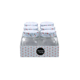 6 Pack Cherry Stripe Deco Conserve Jar 180ml