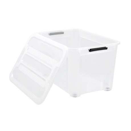 Transparent Storage Tub 52L