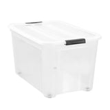 Transparent Storage Tub 52L