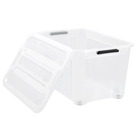 Transparent Storage Tub 90L