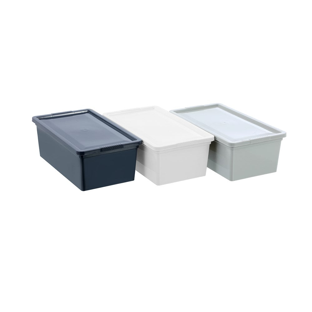 Stackable Storage Tub with Lid 6L - Assorted