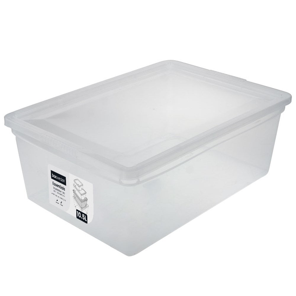 Stackable Storage Tub with Lid 10.5L