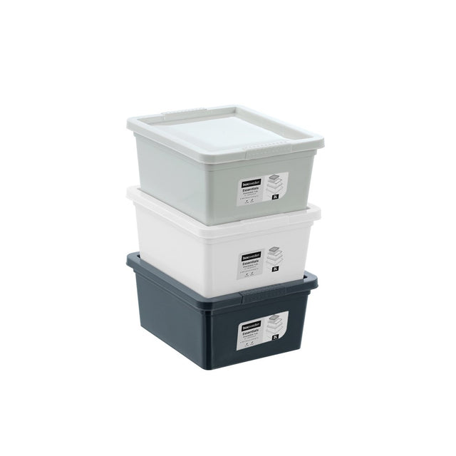Essentials Stackable Tub with Lid 2L