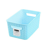 Woven Pastel Basket 18.5 x 28 x 13cm