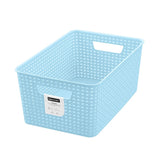 Woven Pastel Basket 26 x 39 x 16.5cm