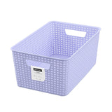 Woven Pastel Basket 26 x 39 x 16.5cm