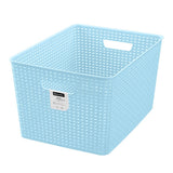 Woven Pastel Basket 28.5 x 41.5 x 22cm