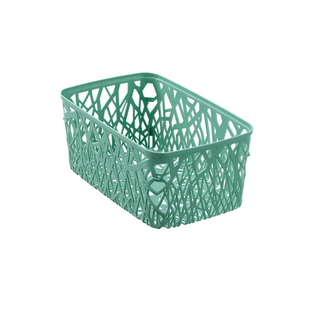 Mosiac Basket 28.5 x 17 x 12cm